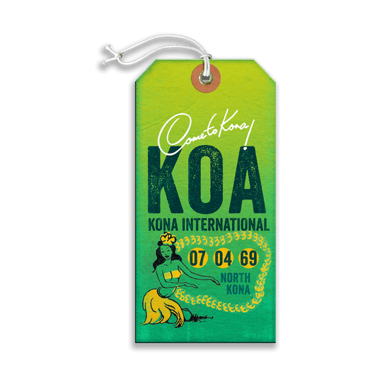 Kona International - Luggage Tag