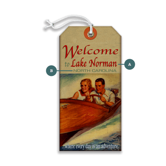 Where Every Day is an Adventure - Luggage Tag