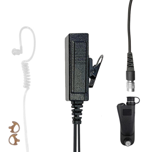 Mic & Earpiece Radio Kit - Quick Disconnect (Hirose) Maxon/Tecnet, RCA - PRODIGI Digital & More