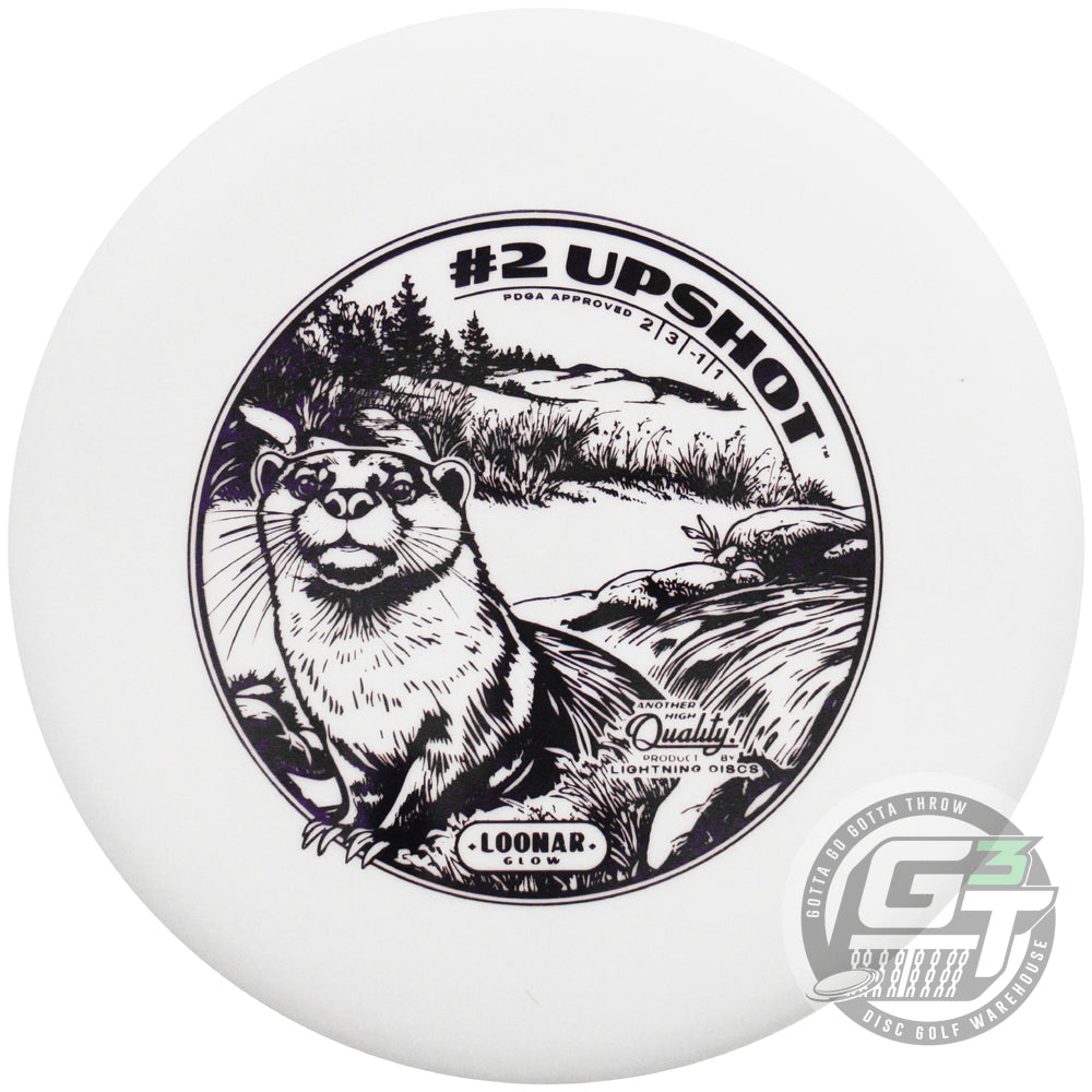 Lightning Loonar Glow #2 Upshot Putter Golf Disc