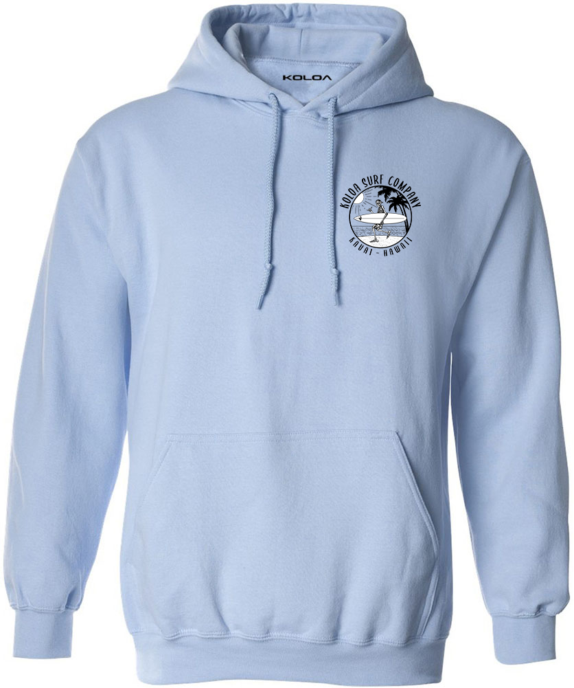 Koloa Skeleton Gone Surfin Hoodie
