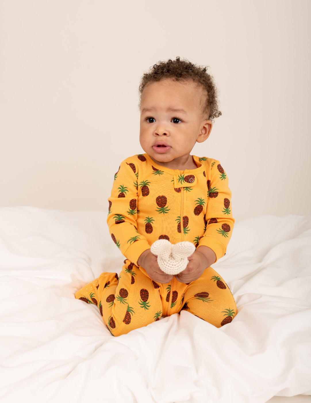 Baby Footed Food Print Pajamas