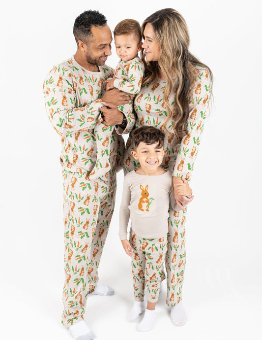 Bunny Rabbit Matching Family Pajama Set