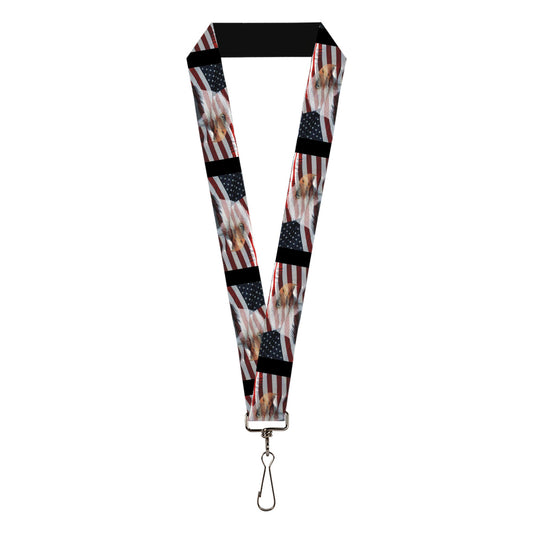 Lanyard - 1.0" - American Eagle Flags