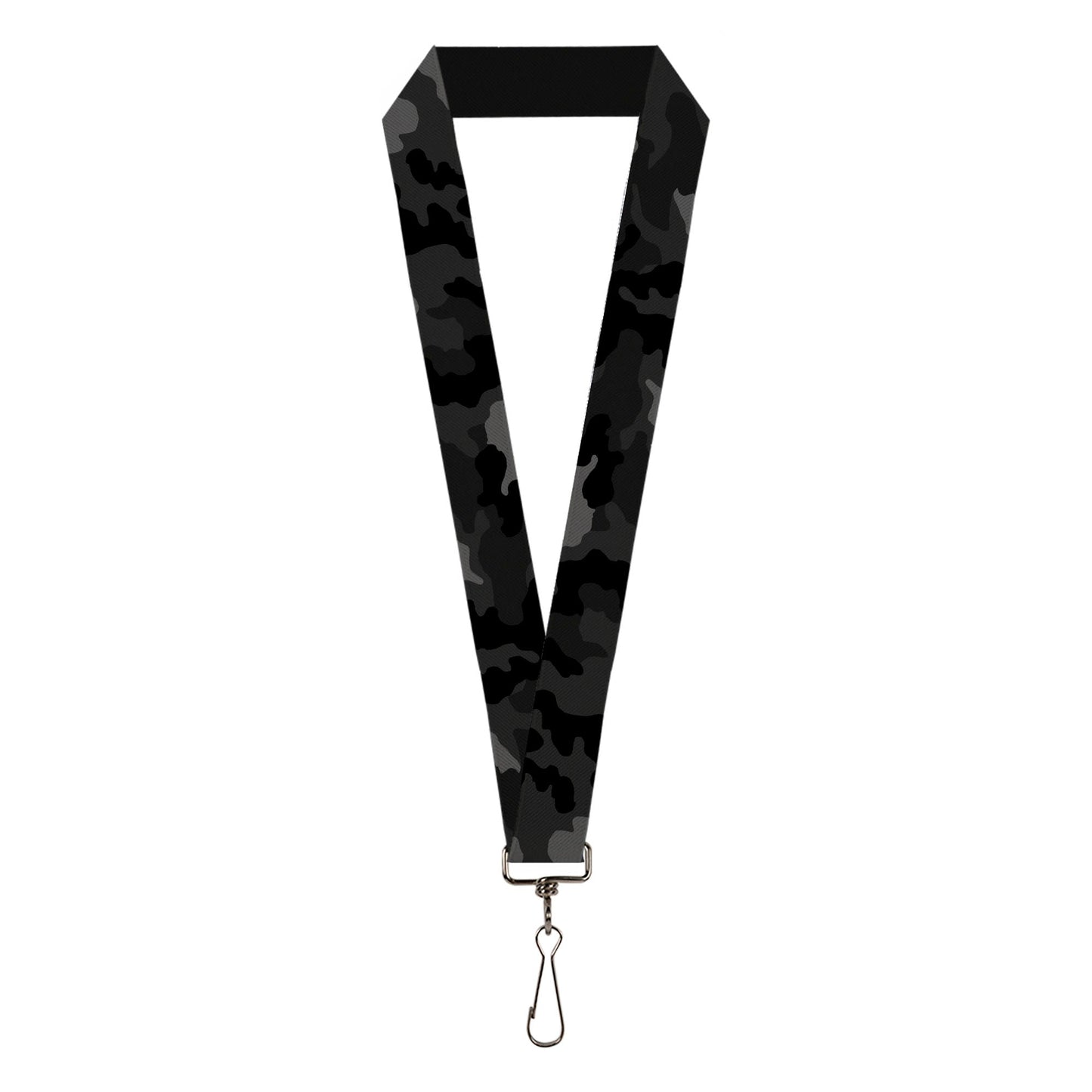 Lanyard - 1.0" - Camo Charcoal
