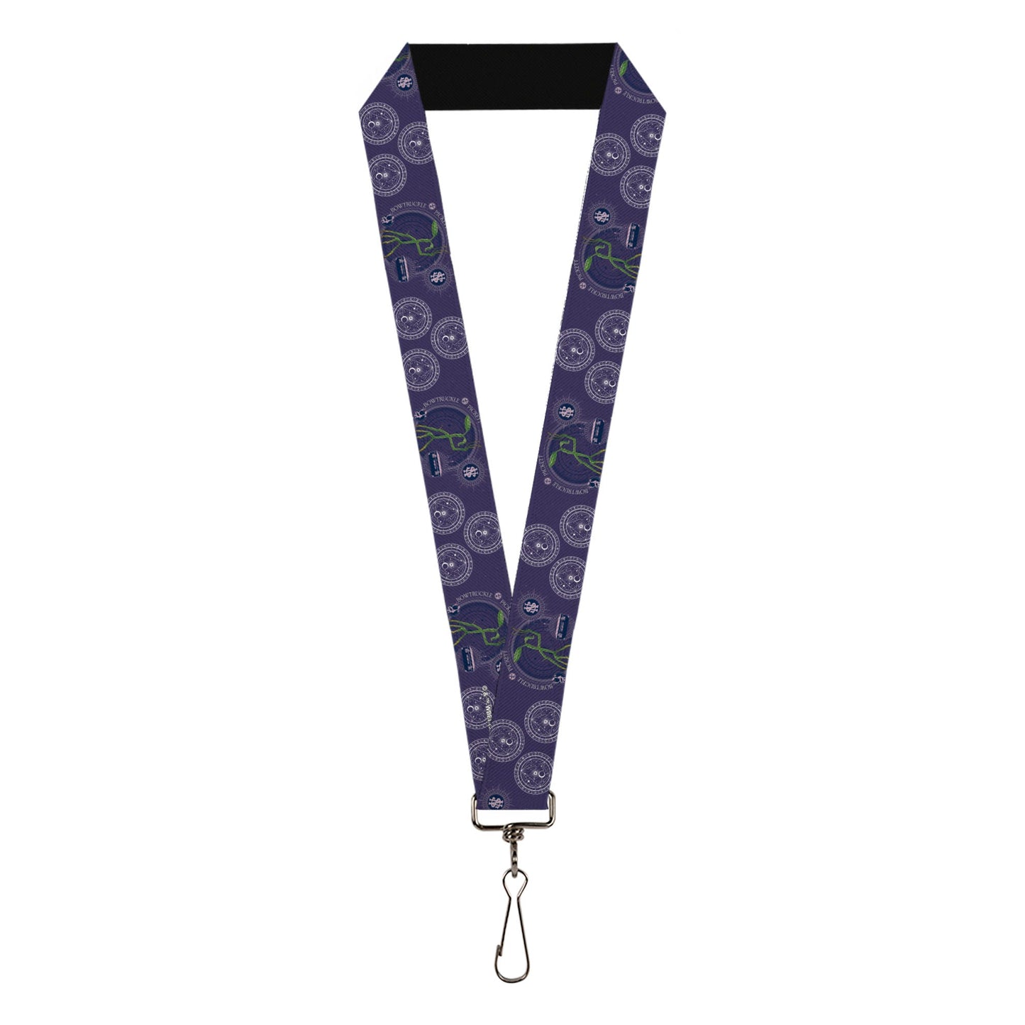Lanyard - 1.0" - BOWTRUCKLE PICKETT Pose Icons Purples Blues White