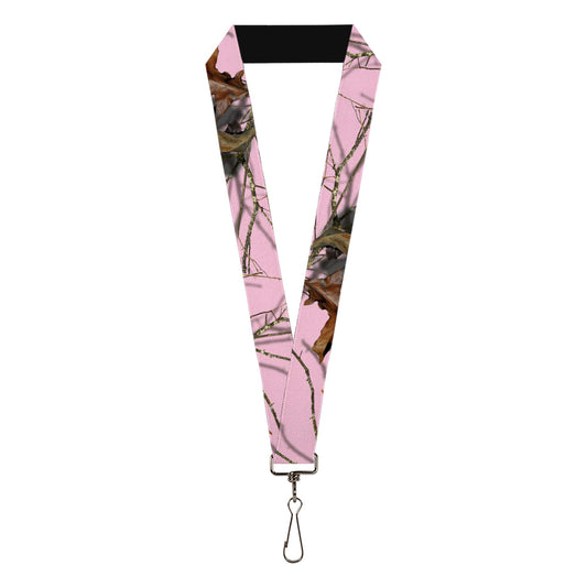 Lanyard - 1.0" - Mossy Oak Country Roots Camo Baby Pink
