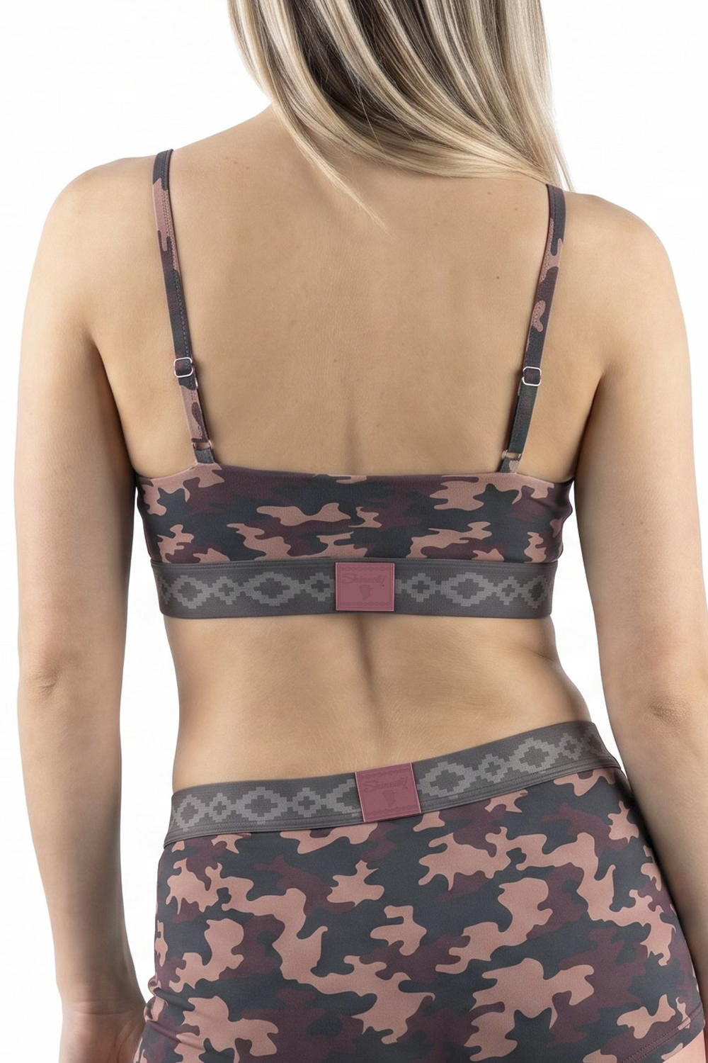 The Camo Corbina | La Matera x Shinesty Camouflage Boob Hammock™ Plunge Bralette