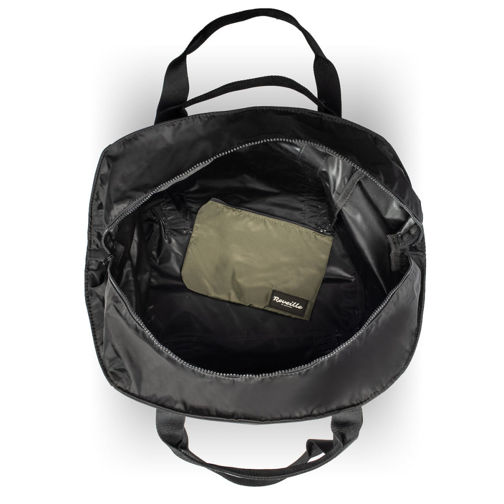 Margot Large Tote | Black Nylon