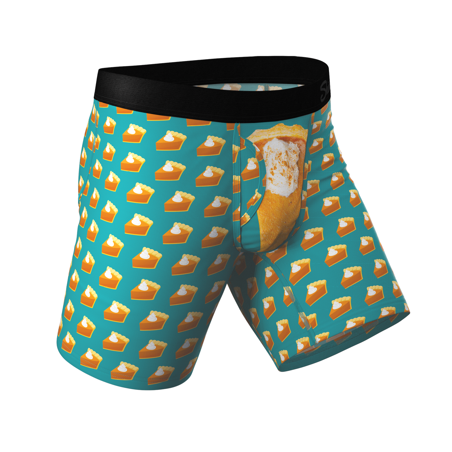 The Last Course | Pumpkin Pie Long Leg Ball Hammock® Pouch Underwear With Fly