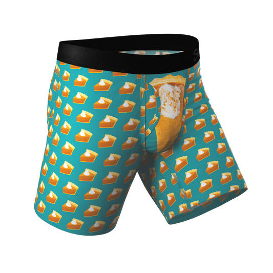 The Last Course | Pumpkin Pie Long Leg Ball Hammock® Pouch Underwear With Fly