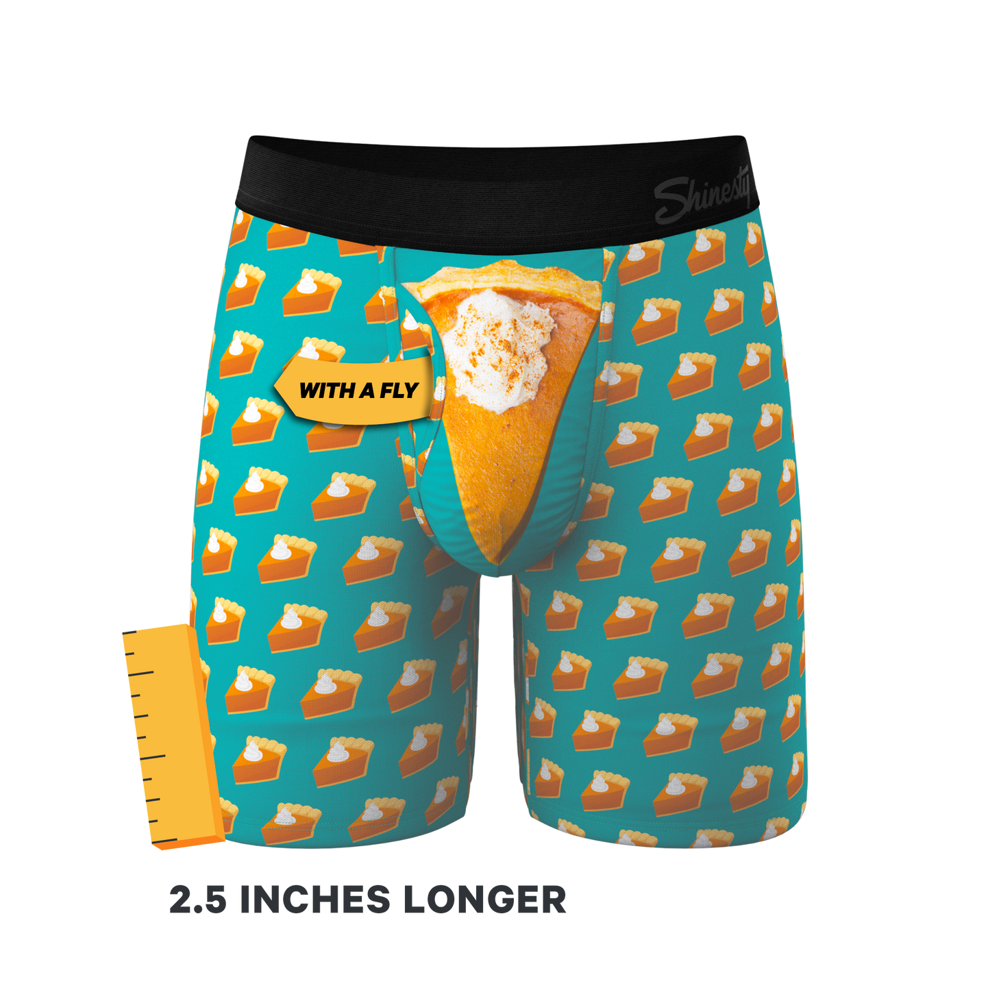 The Last Course | Pumpkin Pie Long Leg Ball Hammock® Pouch Underwear With Fly