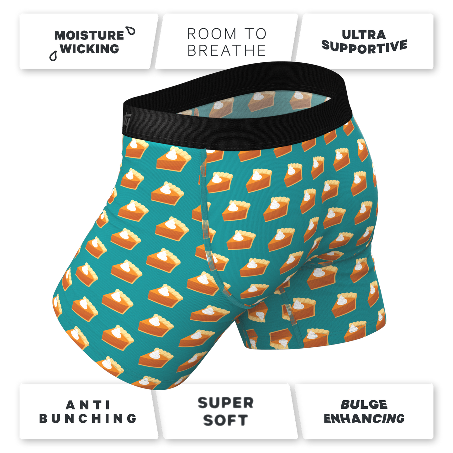 The Last Course | Pumpkin Pie Ball Hammock® Boxer Briefs
