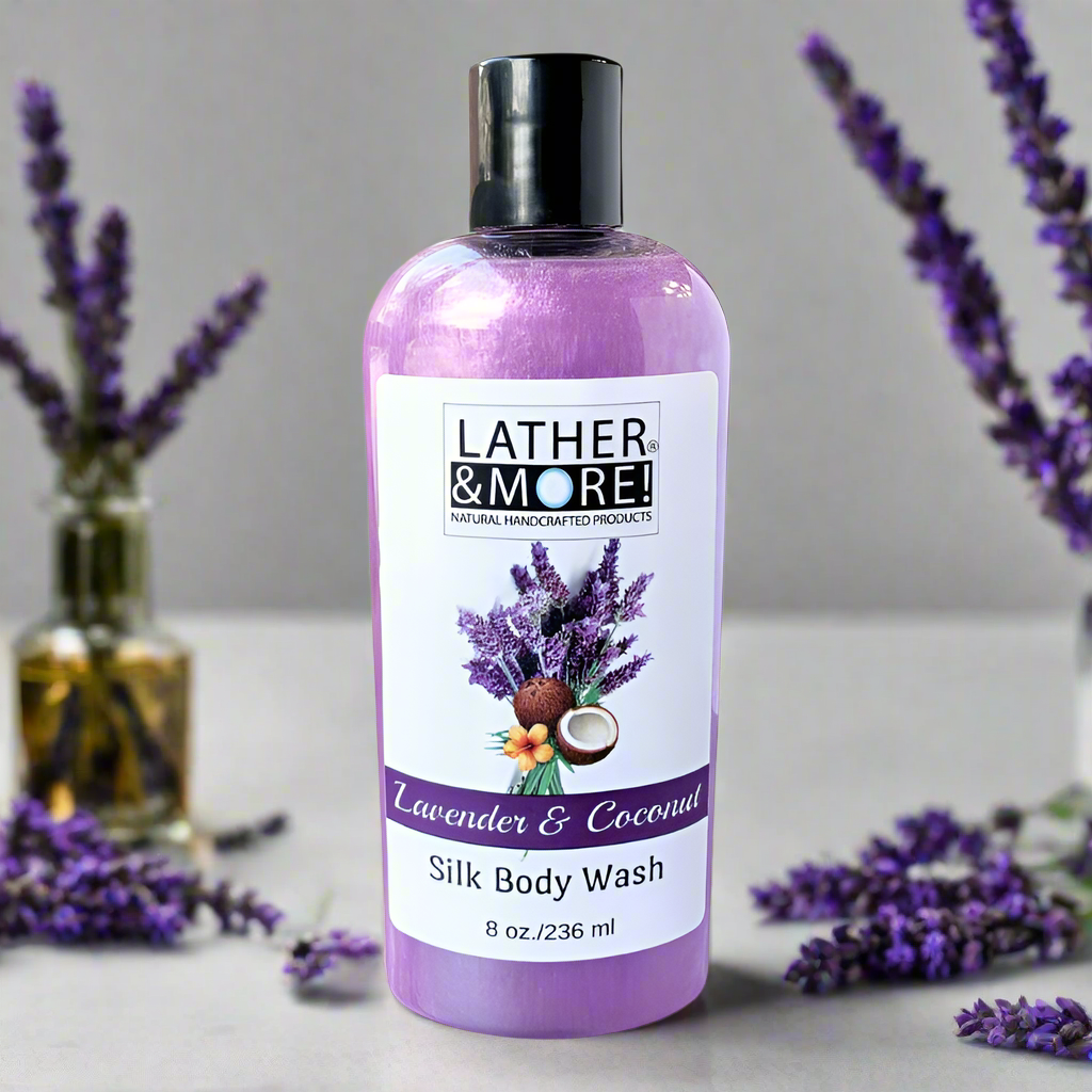 Lavender and Coconut Silk Body Wash