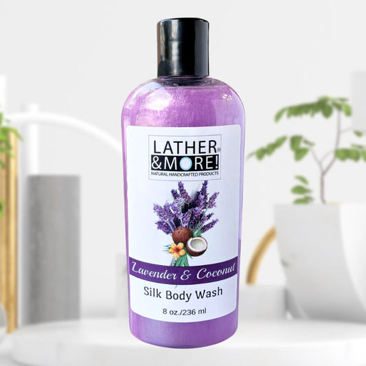 Lavender and Coconut Silk Body Wash