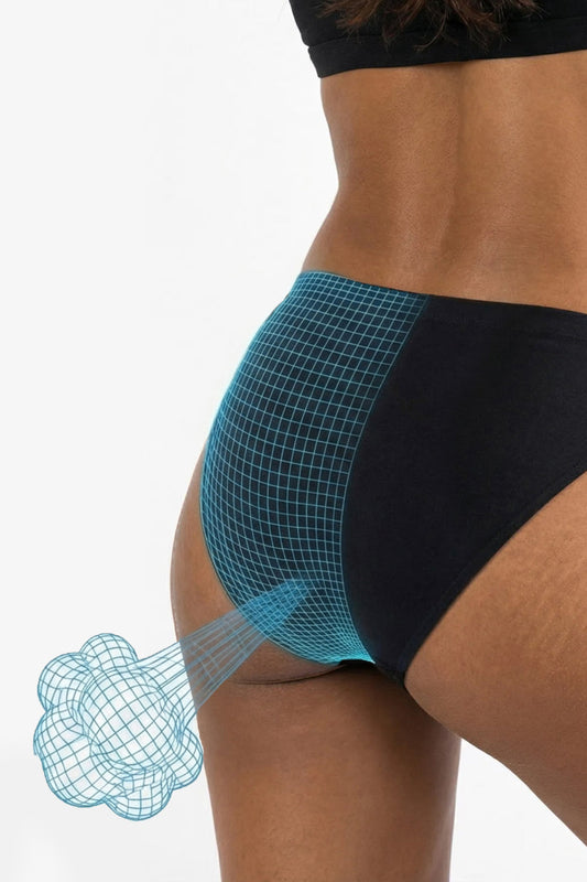 The Threat Level Midnight | Black Fart Proof Bikini Underwear