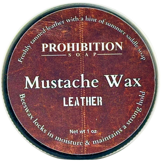Leather Mustache Wax