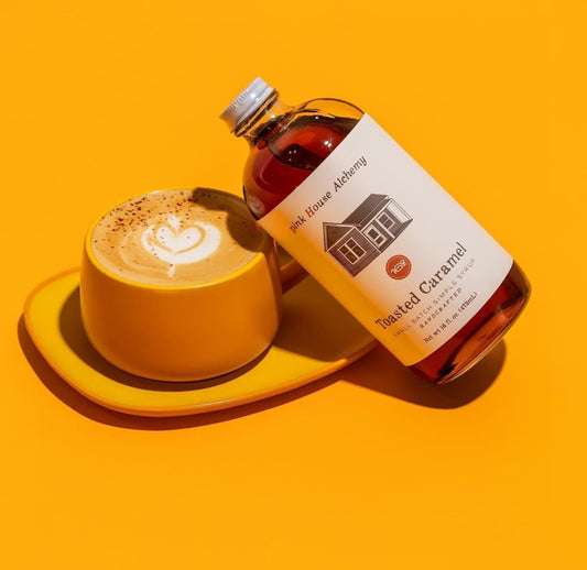 Toasted Caramel Simple Syrup by Pink House Alchemy