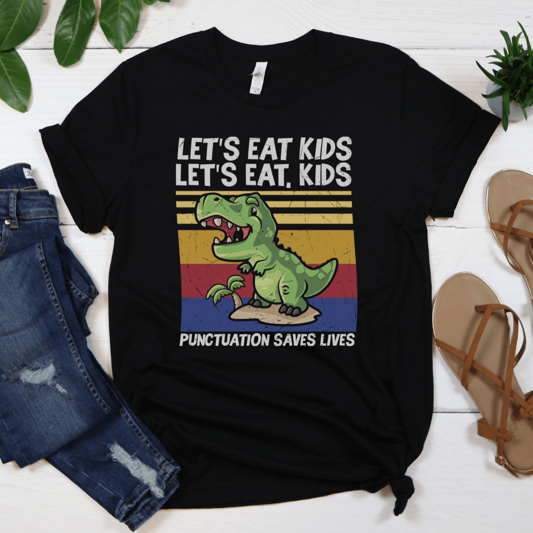 Let's Eat Kids Punctuation T-Shirt