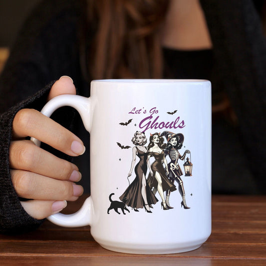 Let's Go Ghouls Halloween Mug