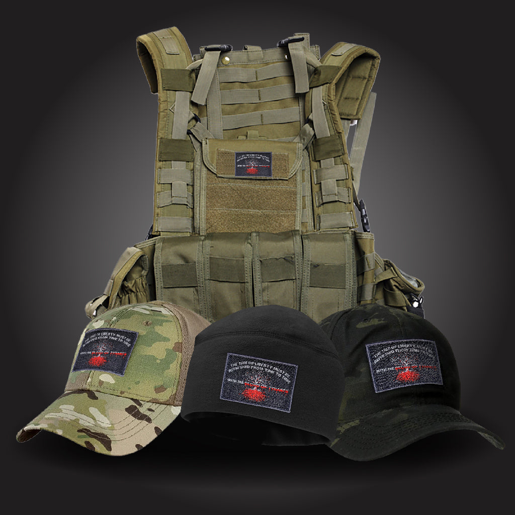 Blood Of Tyrants - Liberty Tree Tactical Patch - 2" x 3"