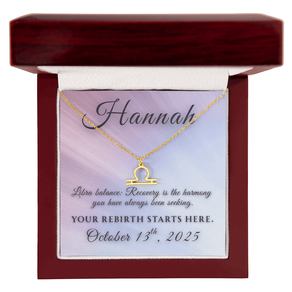 Custom Zodiac Recovery Necklace | Inspiring Sobriety