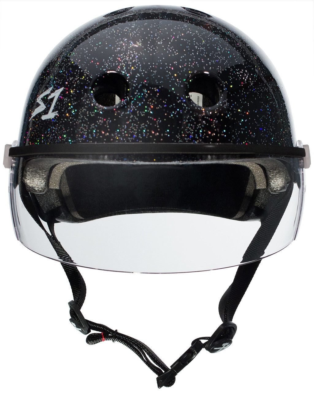 S1 Lifer Visor Gen 2 Helmet - Black Gloss Glitter