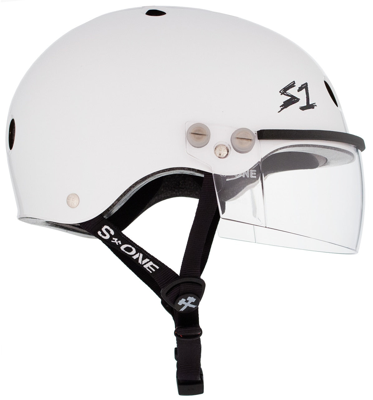 S1 Lifer Visor Gen 2 Helmet - White Gloss
