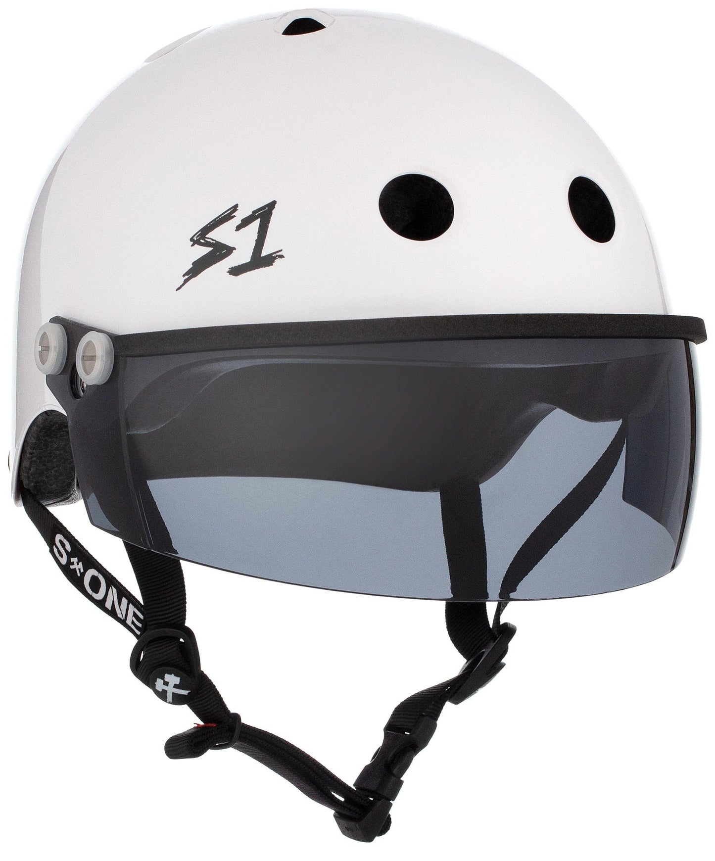 S1 Lifer Visor Gen 2 Helmet - White Gloss