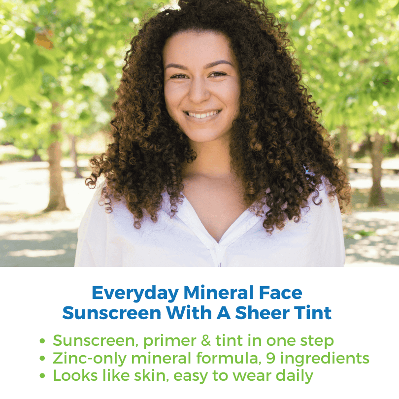 Tinted Mineral Sunscreen for Face