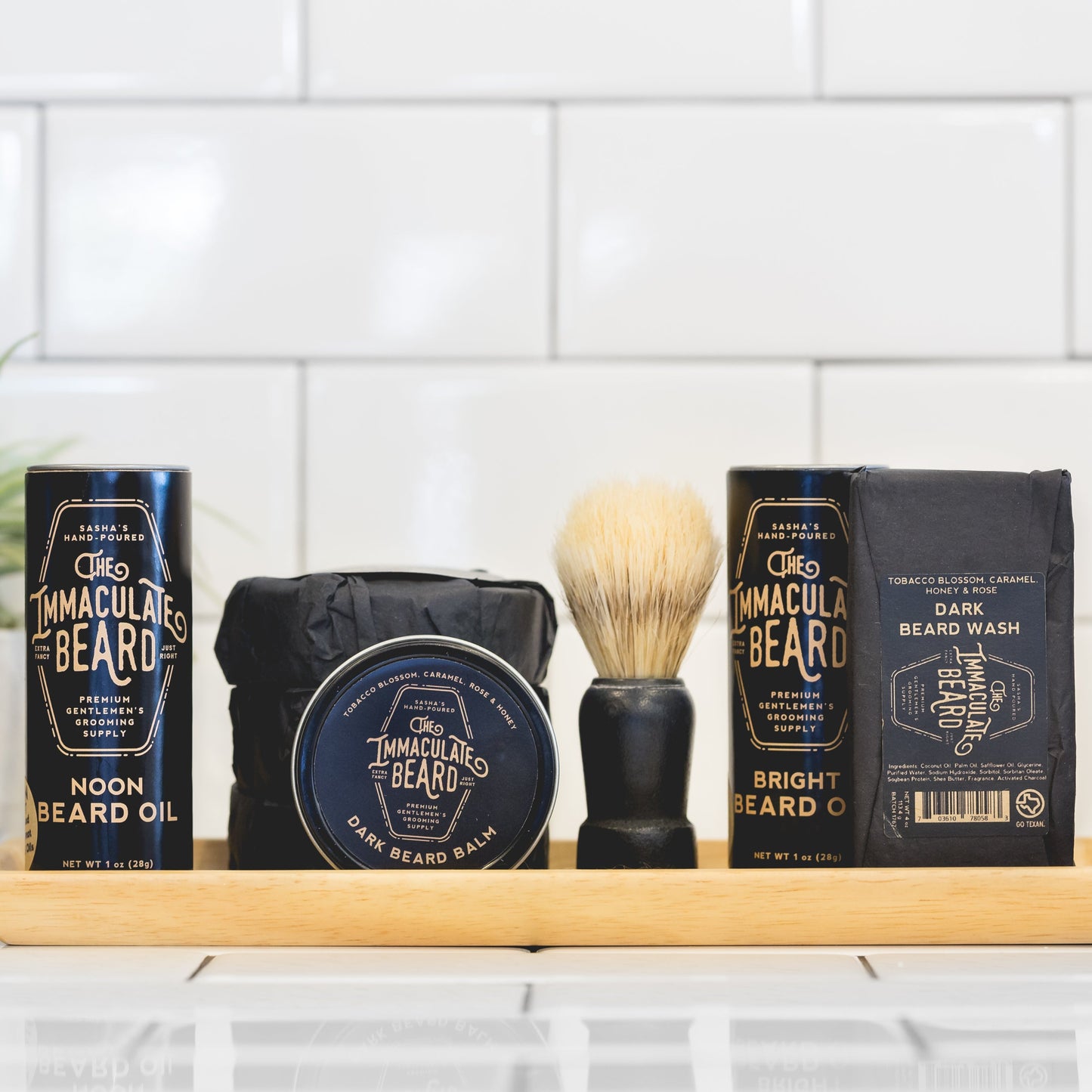 Dark Shave Soap Puck