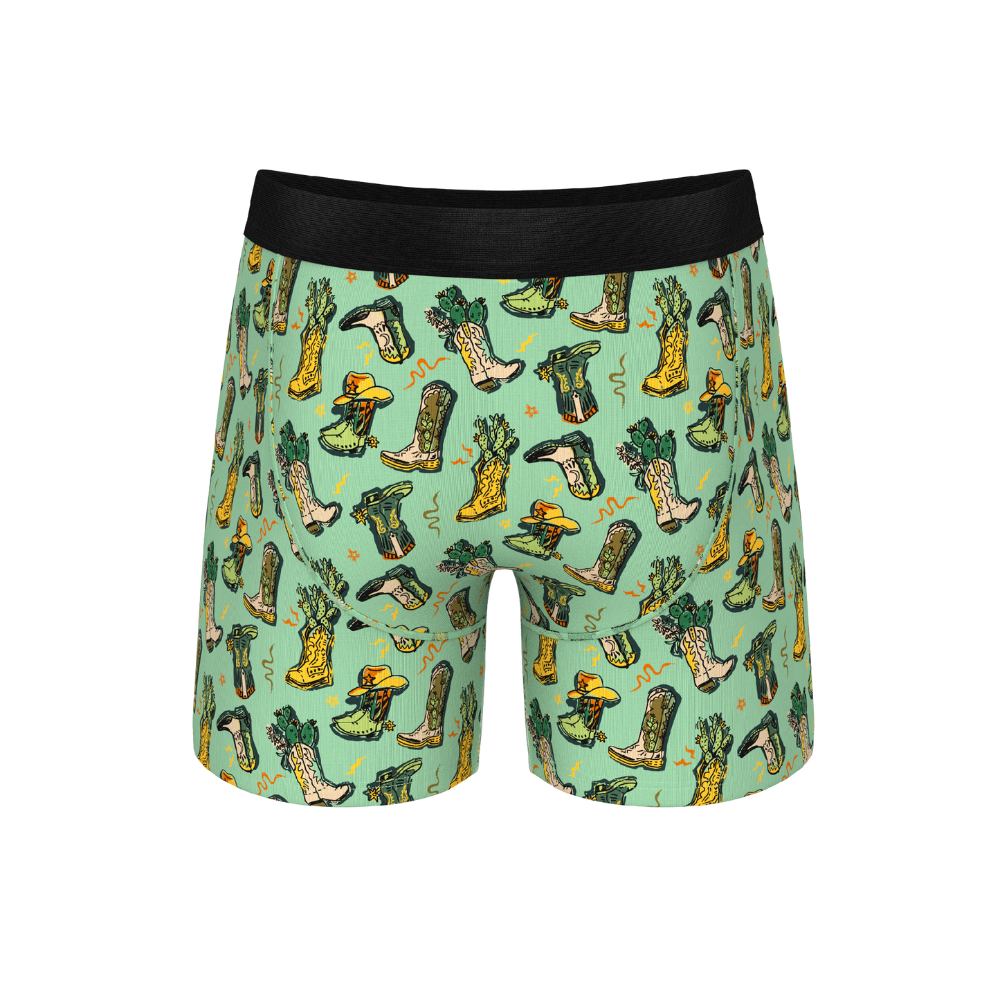 The Line Dance | Cowboy Boots Ball Hammock® Pouch Underwear