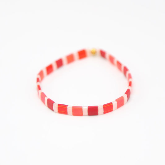 LIPSTICK - Tila Bead Bracelet | Single