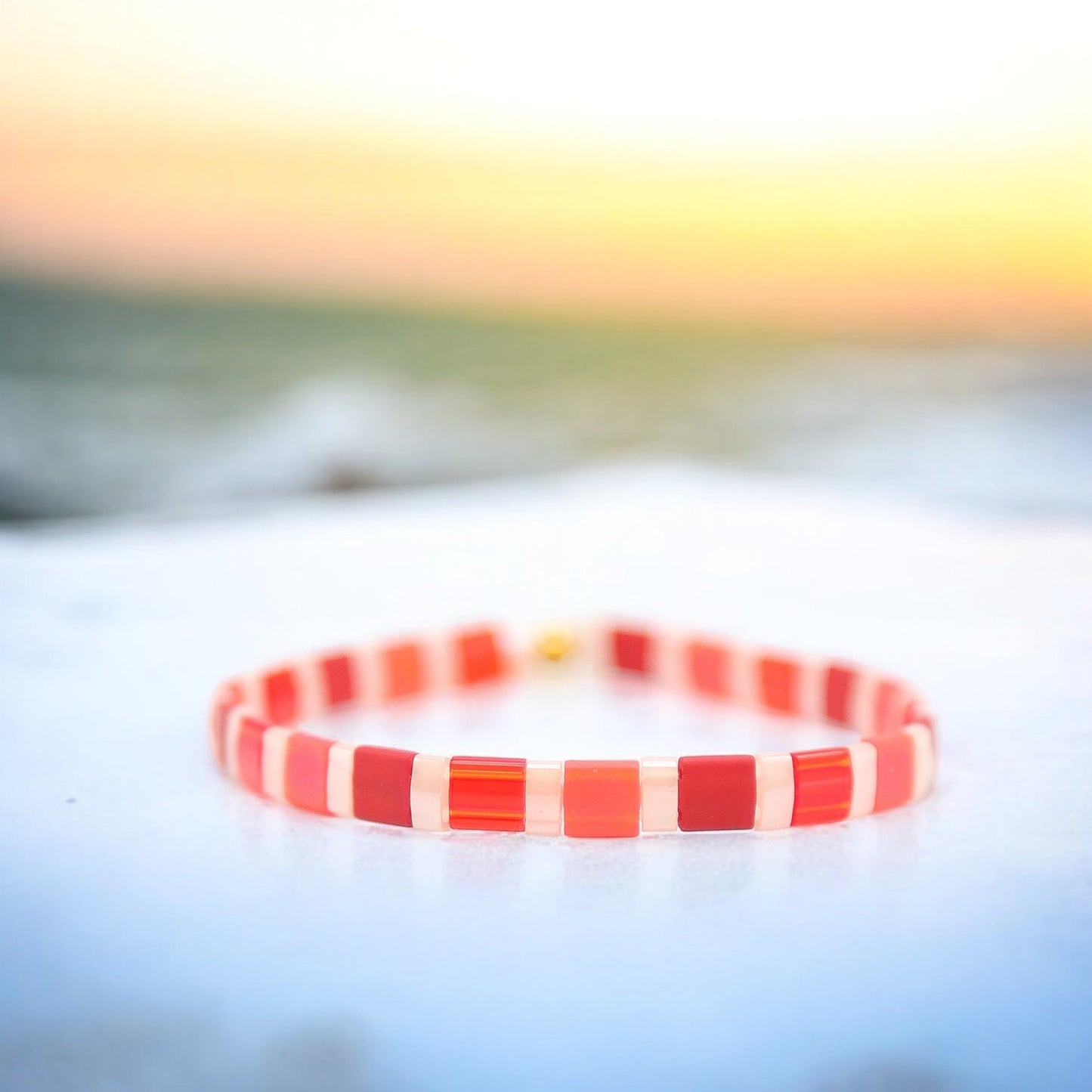 LIPSTICK - Tila Bead Bracelet | Single