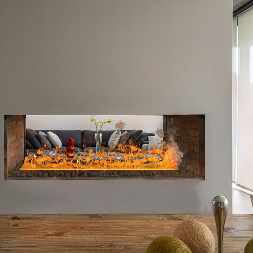 Litedeer Homes Mercury Smart Water Vapor Fireplace Cassette - No Heat