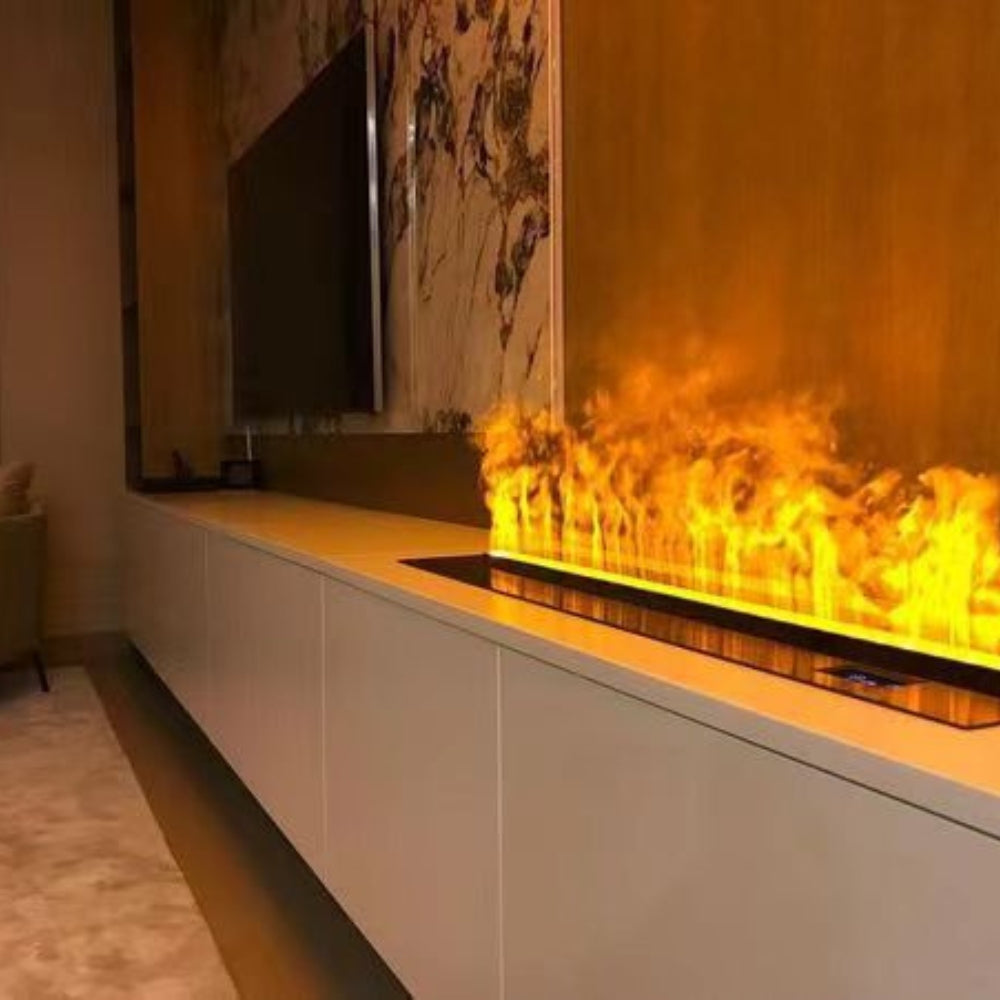 Litedeer Homes Mercury Smart Water Vapor Fireplace Cassette - No Heat