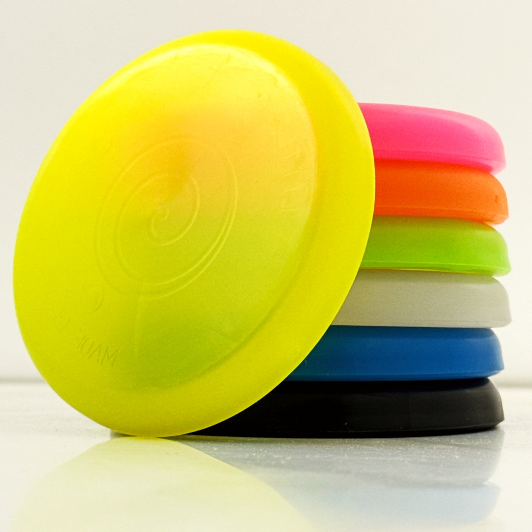 Mini Disc 3.75" - 4.25' Blank Top Inter-Locking Mini Marker Discs