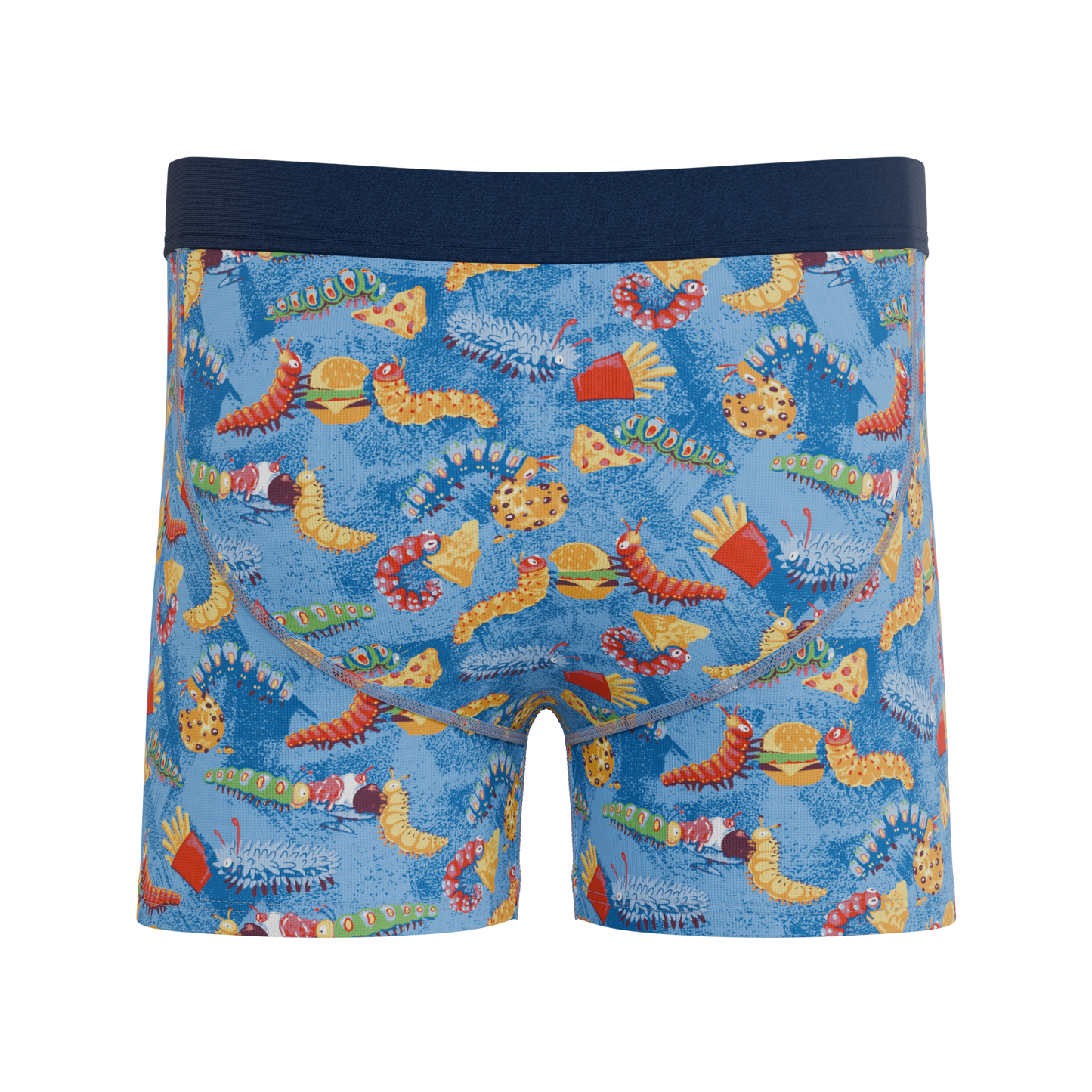 The Little Nibbles | Junk Food Caterpillars Youth Boxer Briefs