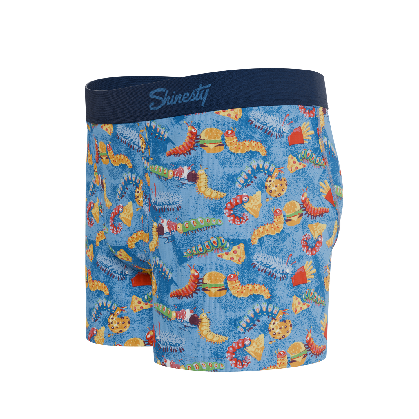 The Little Nibbles | Junk Food Caterpillars Youth Boxer Briefs
