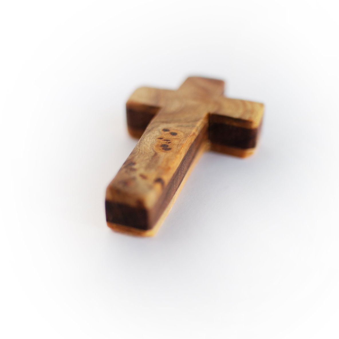 Handmade Wooden Pocket Crosses