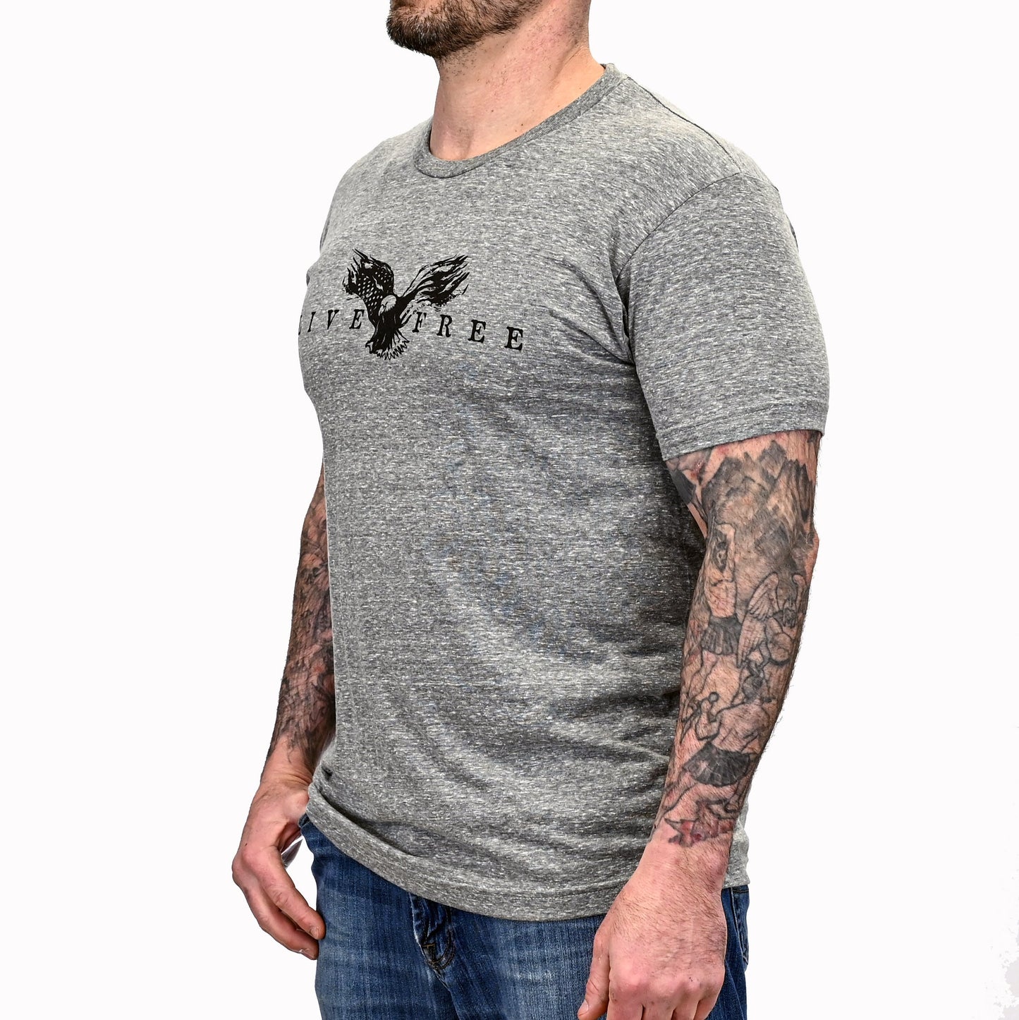 Men's Live Free Patriotic T-Shirt