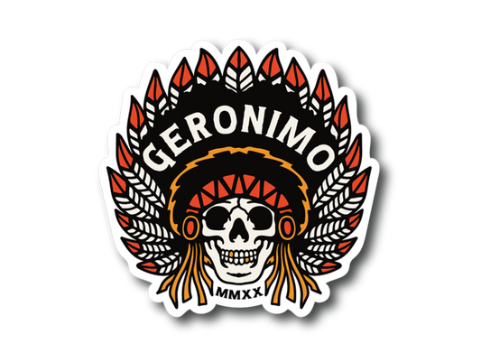 Live Well Geronimos Sticker