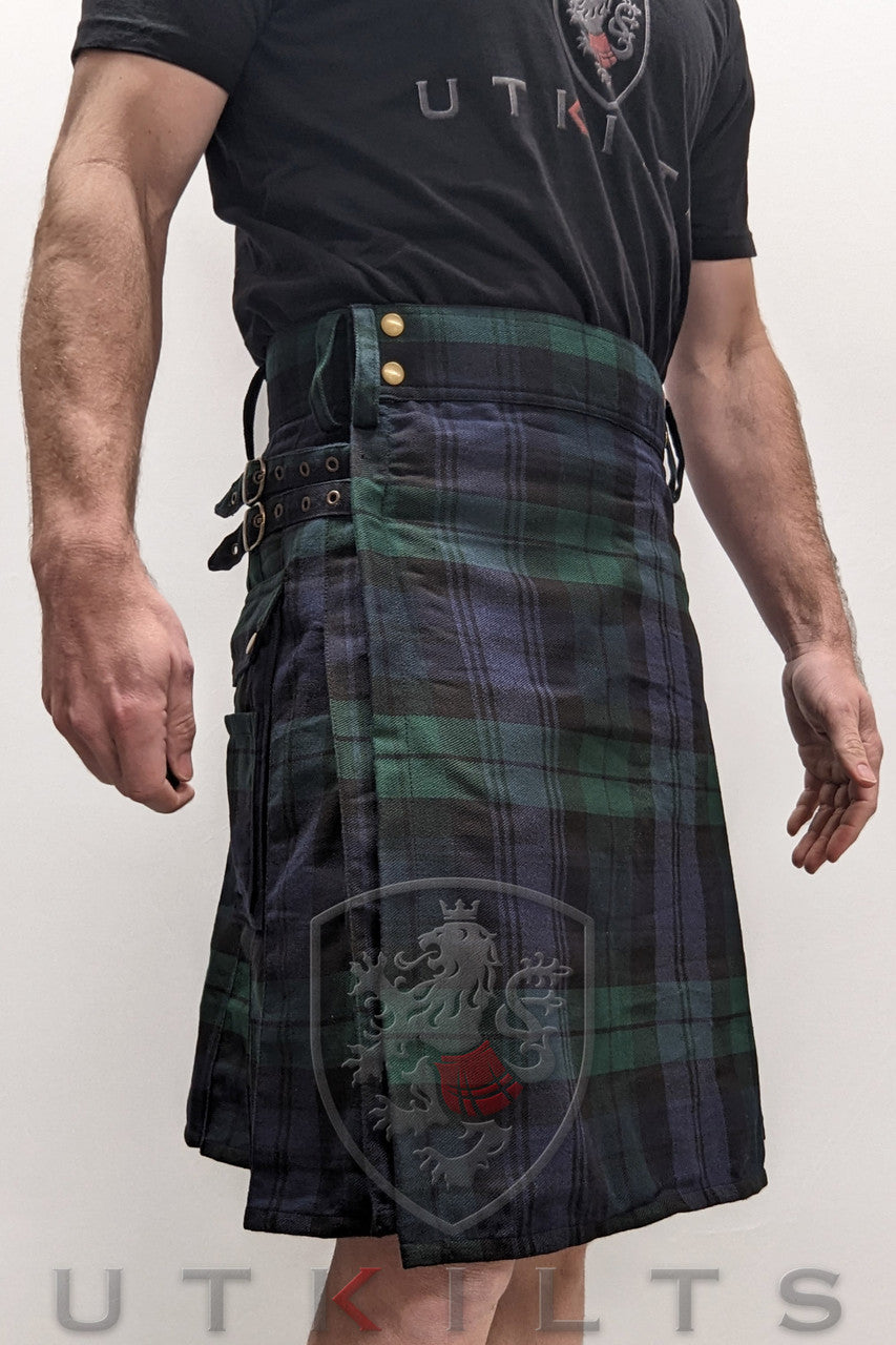 Utility Kilt – GlenLoch, Black Watch