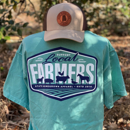 Local Farmers - Comfort Color Pocket Tee