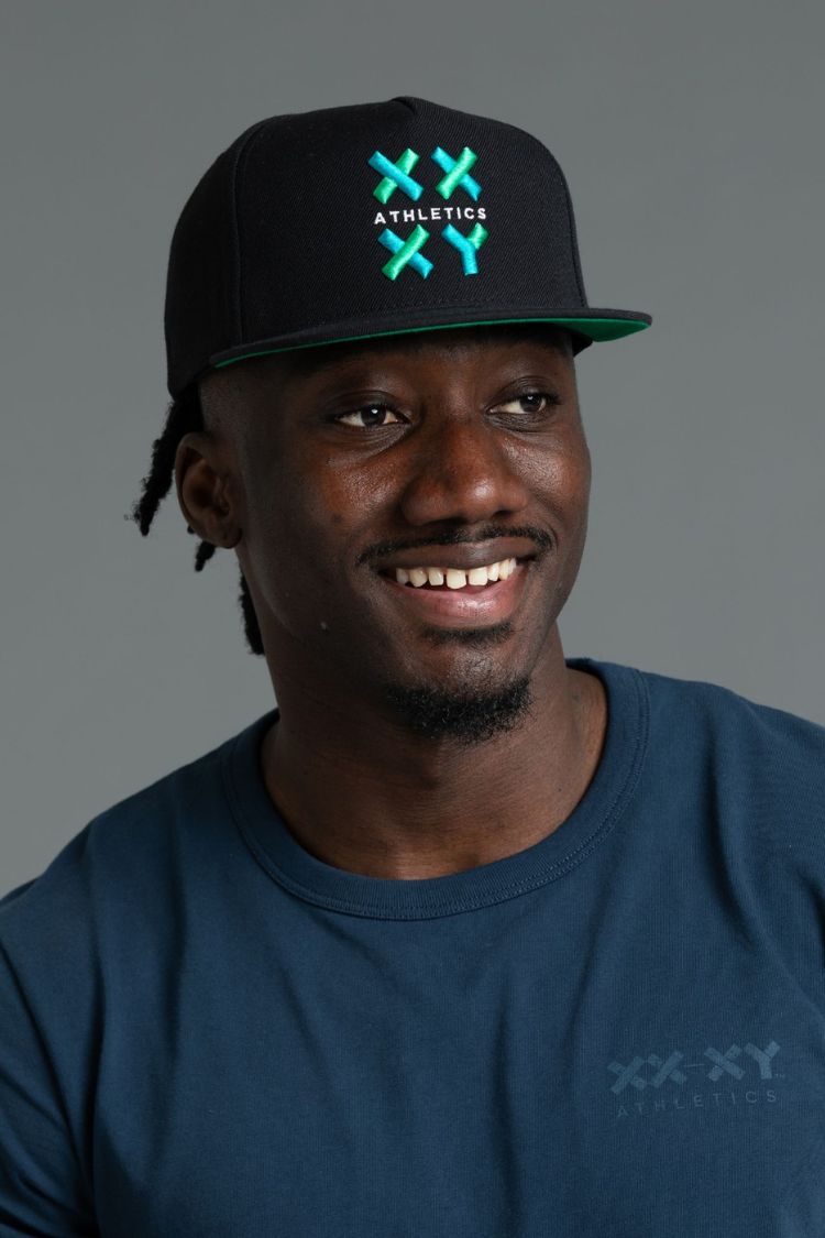 Logo Trucker Cap Flat Brim