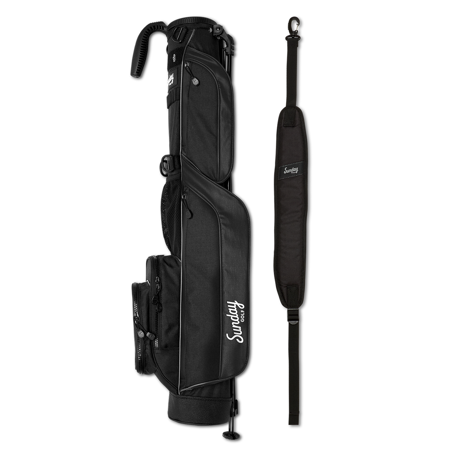 Loma | Matte Black Par 3 Bag