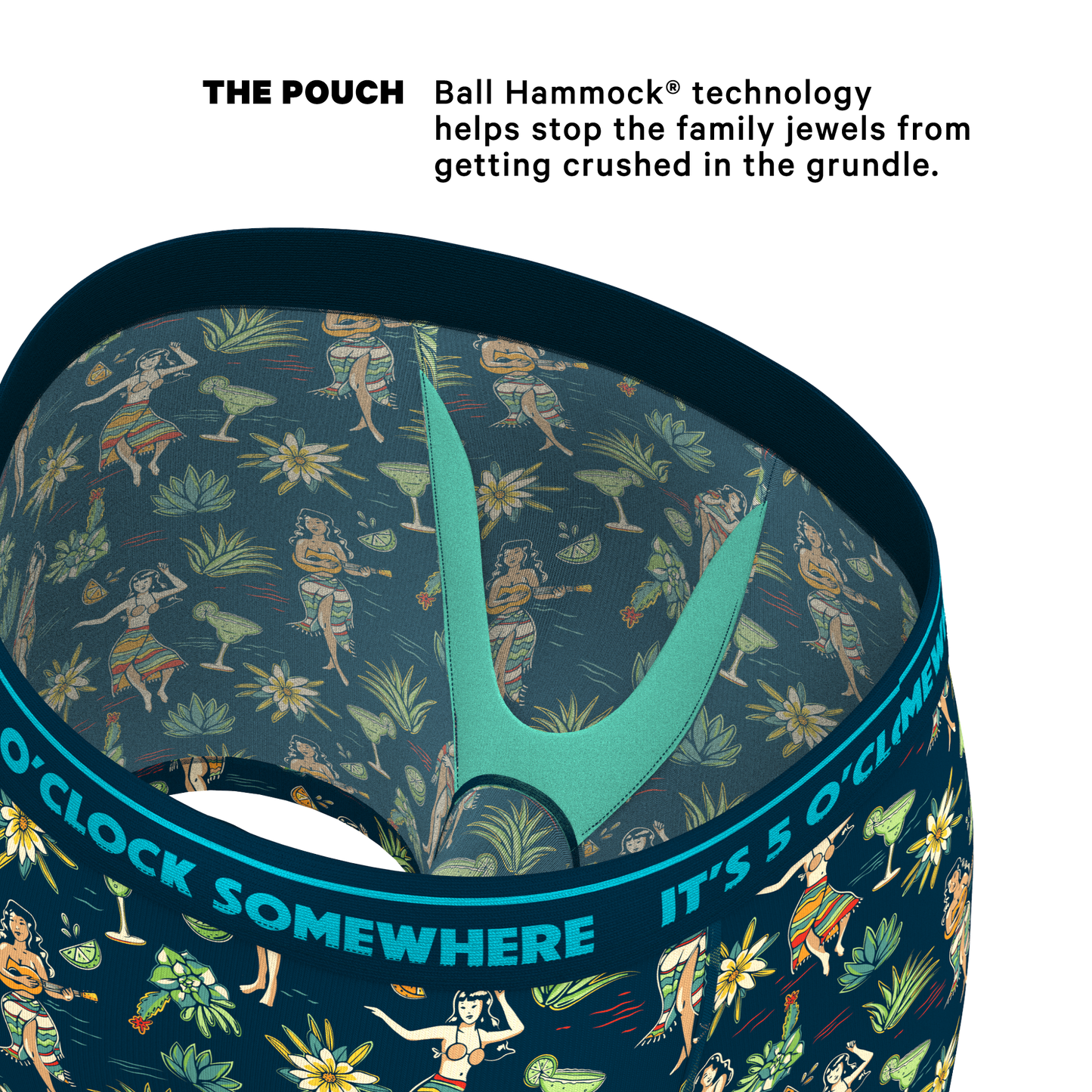 The Lost Shaker of Salt | Shinesty x Margaritaville® Ball Hammock® Pouch Underwear