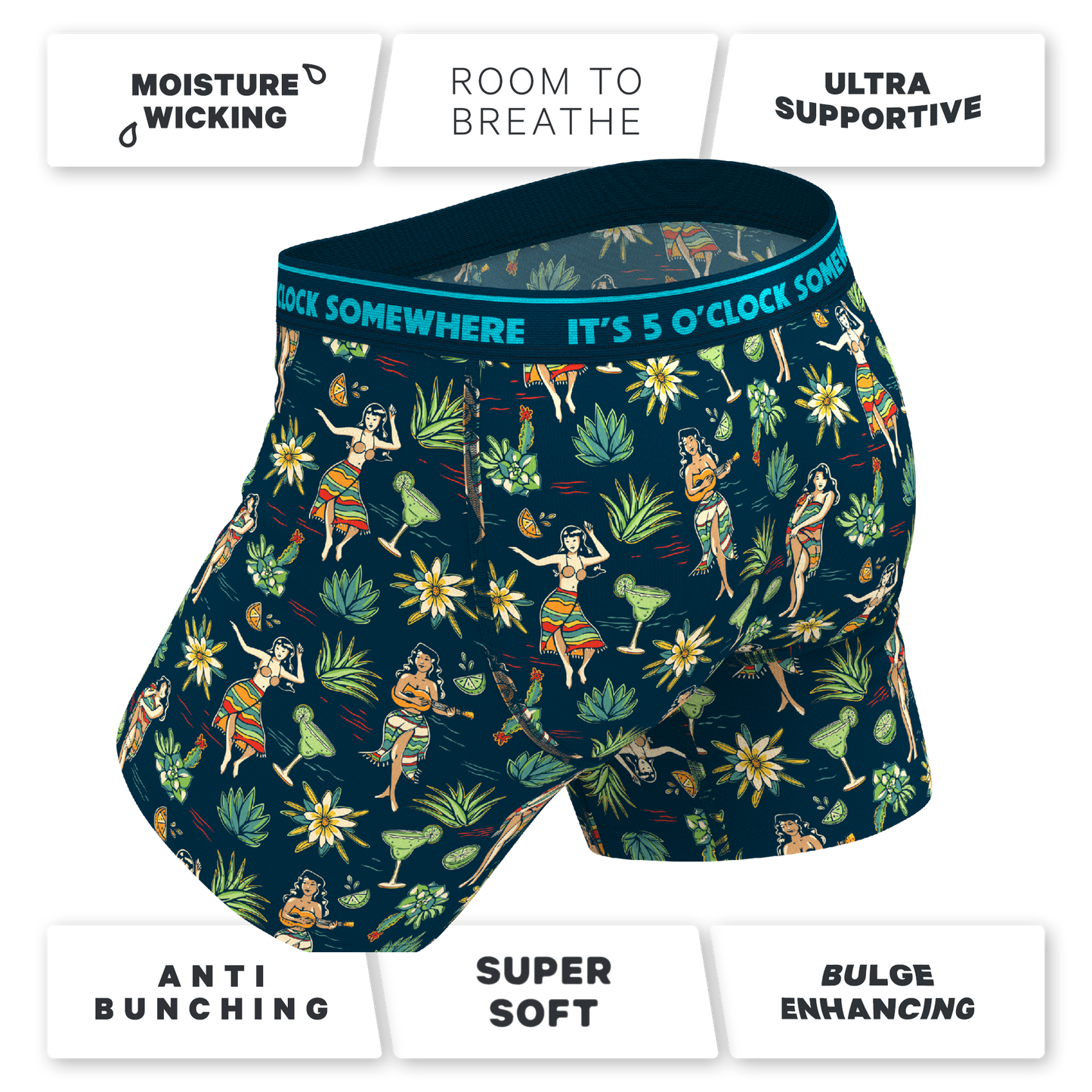 The Lost Shaker of Salt | Shinesty x Margaritaville® Ball Hammock® Pouch Underwear