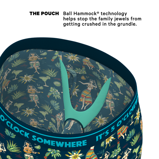 The Lost Shaker of Salt | Shinesty x Margaritaville® Long Leg Ball Hammock® Pouch Underwear With Fly