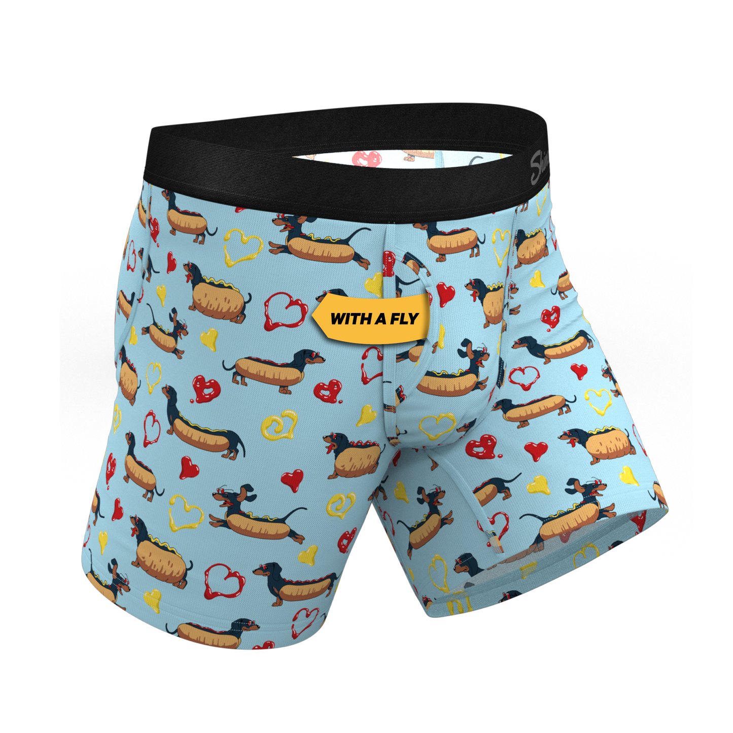 The Lovely Wiener | Wiener Dogs Ball Hammock® Pouch Underwear With Fly